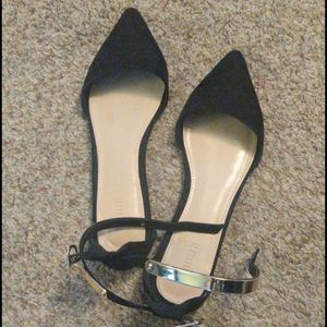 Women's dress shoes(flats) with ankle straps